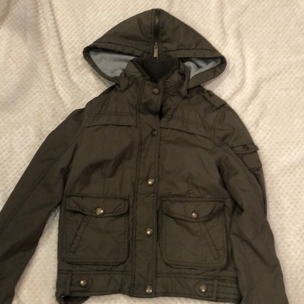 American eagle button up jacket
